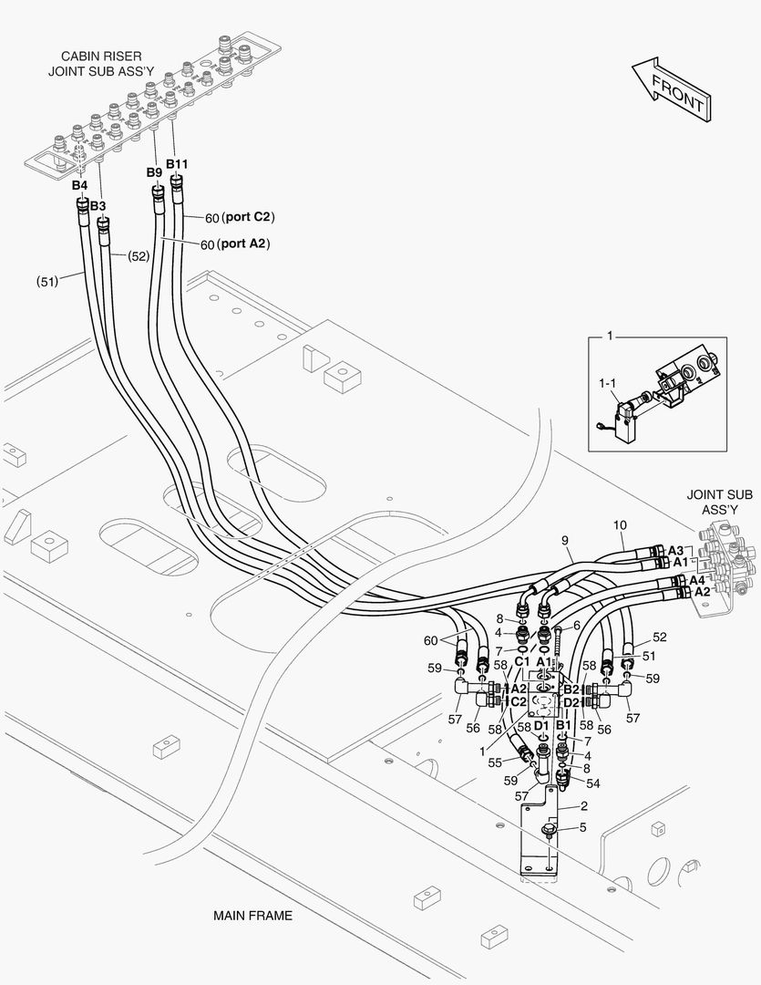 1420 PILOT PIPING(8) - PATTERN CHANGE