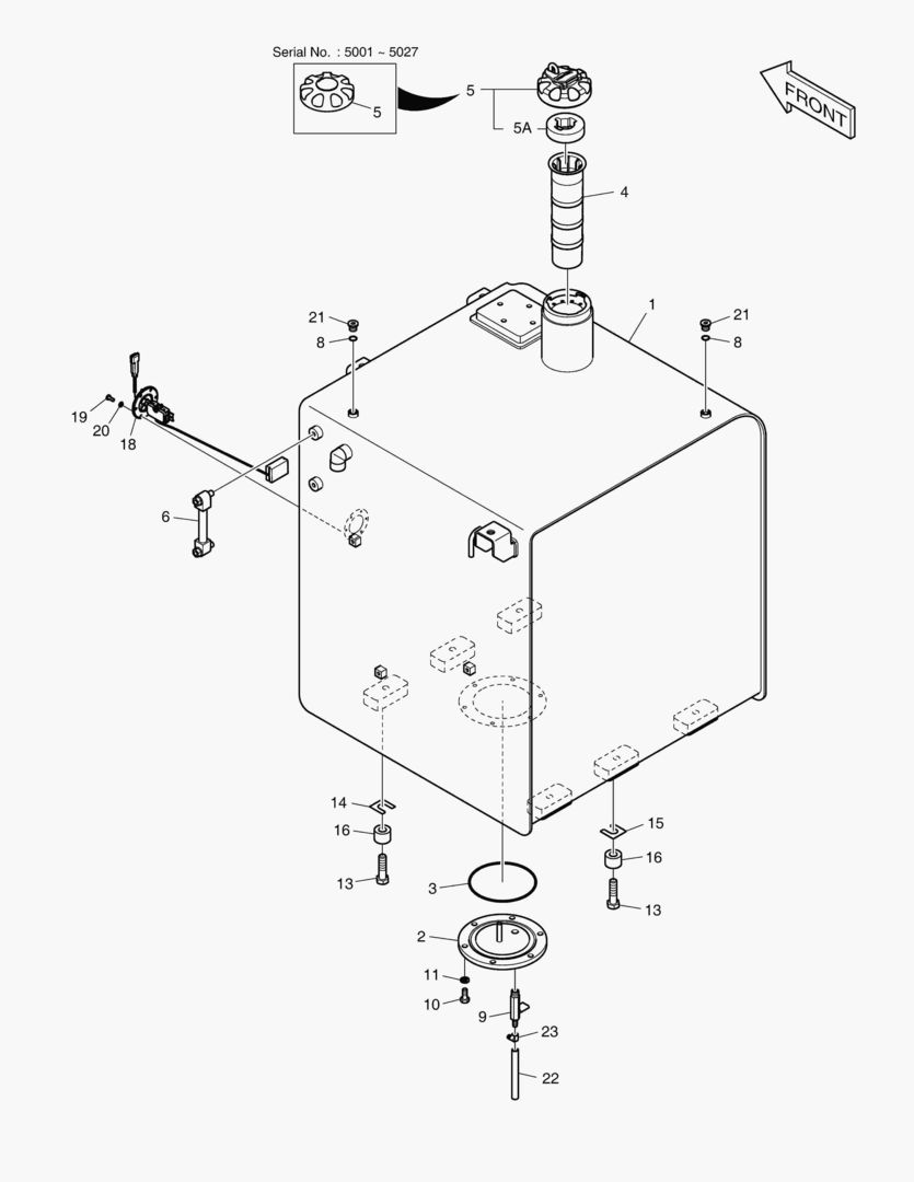 1200 FUEL TANK [5001~5897]