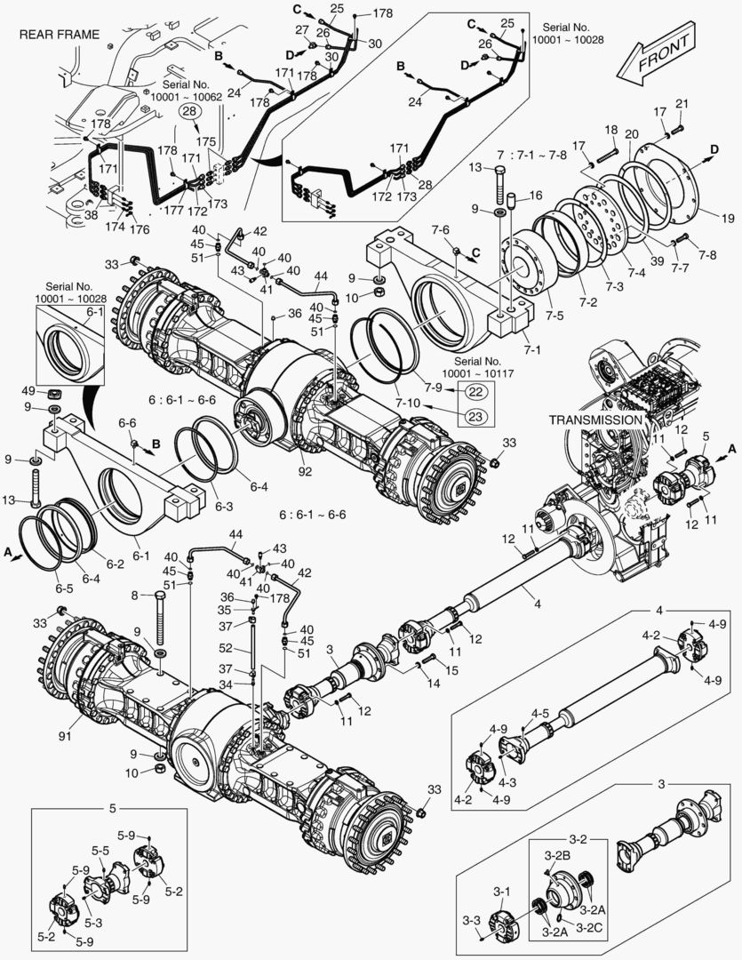 1190 AXLE & DRIVE SHAFT