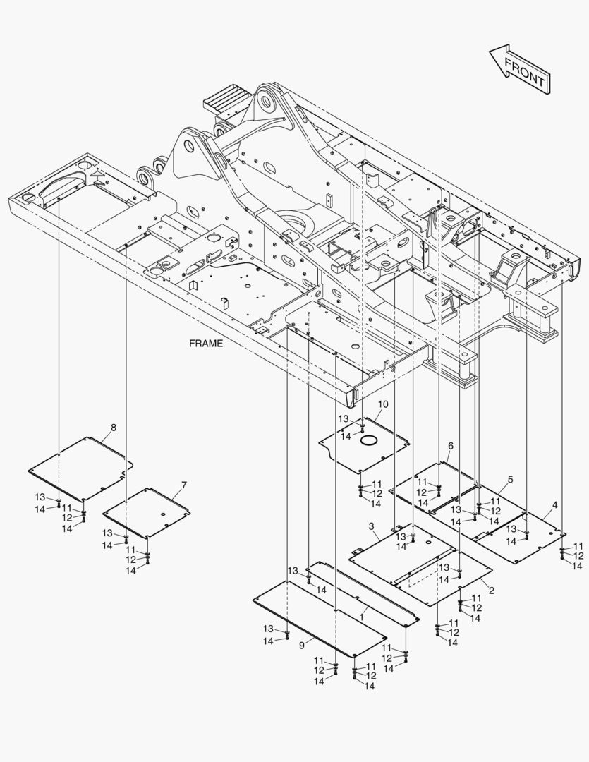 ОБТЕКАЕМАЯ ПОДКУЗОВНАЯ ПАНЕЛЬ