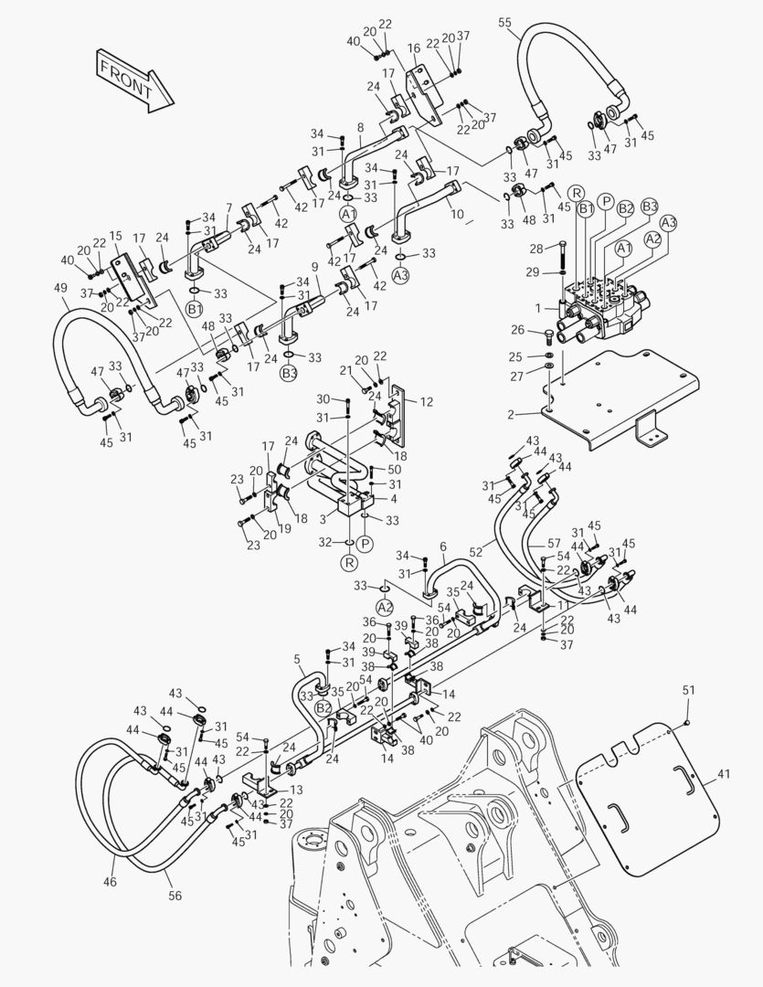 РЕКУЛИРУЮЩИЙ КЛАПАН ТРУБОПРОВОДА-3 КАТУШКИ