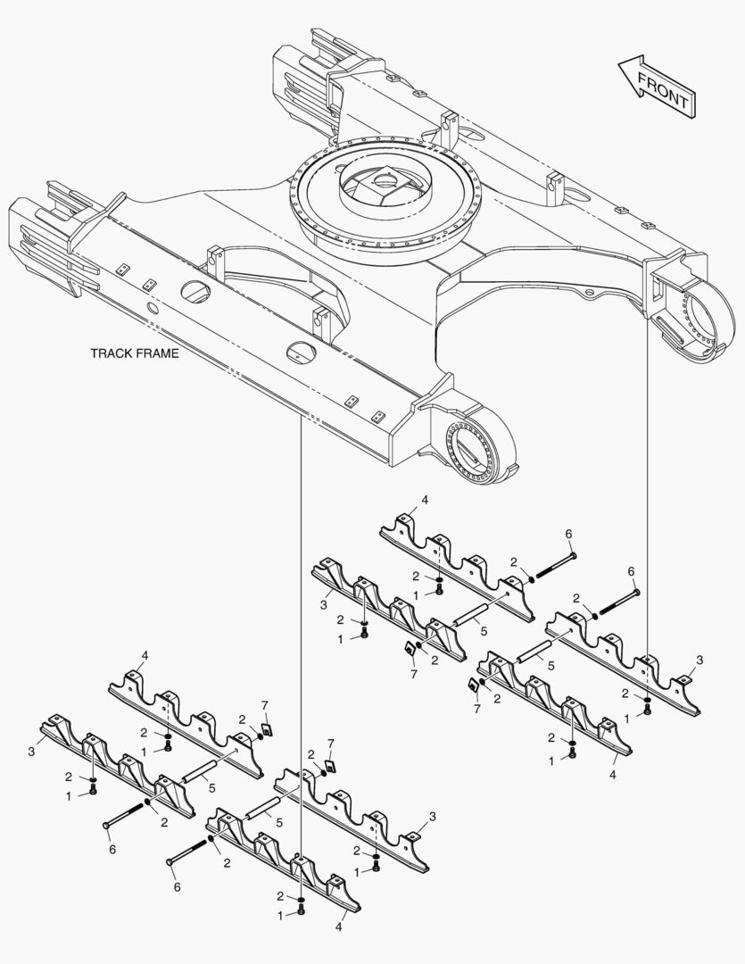 ПРЕДОХРАНИТЕЛЬ ГУСЕНИЦЫ - ПОЛНОСТЬЮ