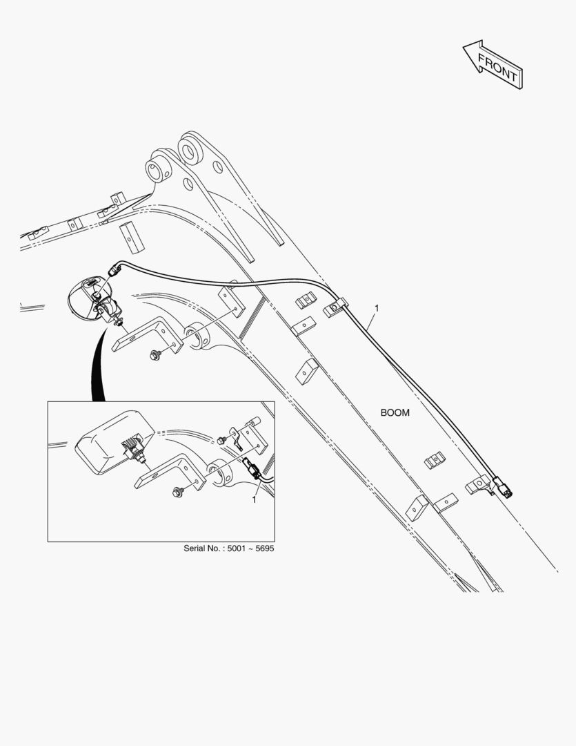 ГЛАВНЫЙ ЖГУТ РАБОЧЕЙ ФАРЫ