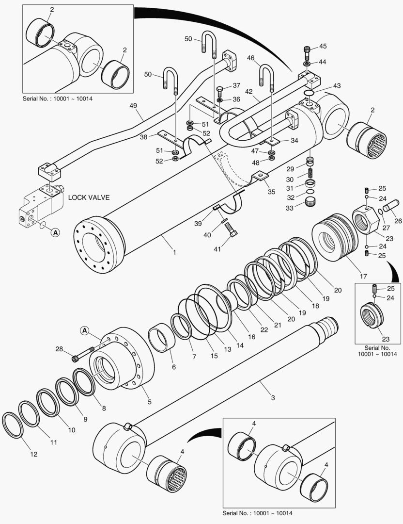 ЦИЛИНДР РУКОЯТИ-ГИДРОЗАМОК