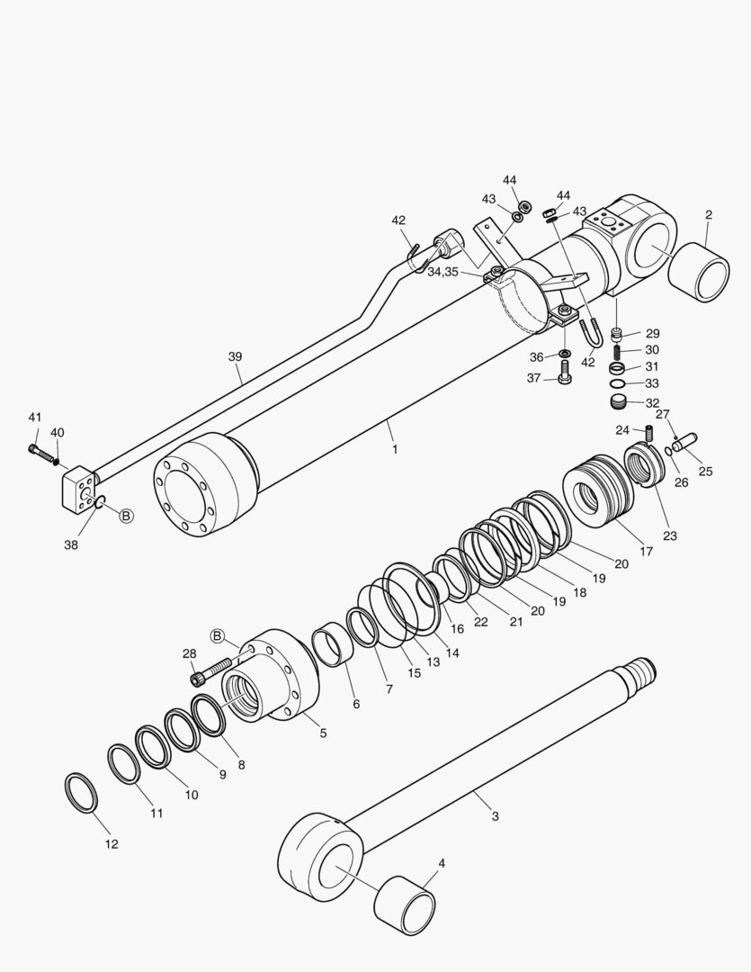 ЦИЛИНДР РУКОЯТИ