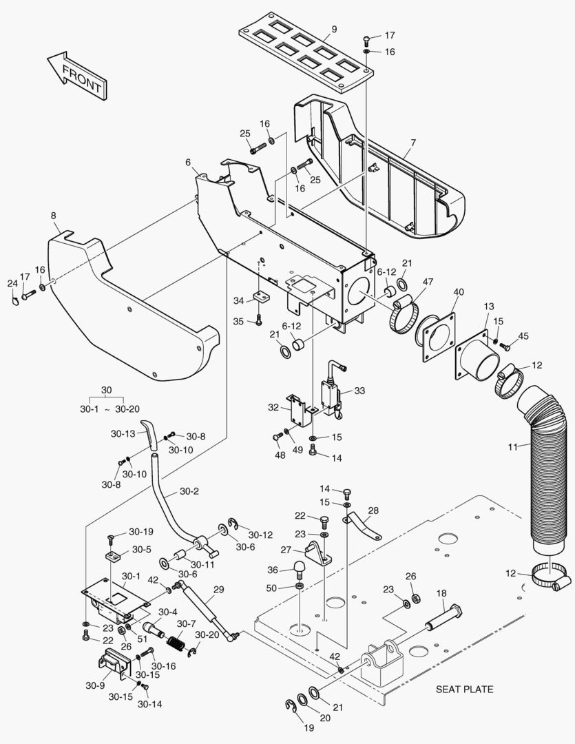 ПУЛЬТ УПРАВЛЕНИЯ-ЛЕВОСТОРОННИЙ