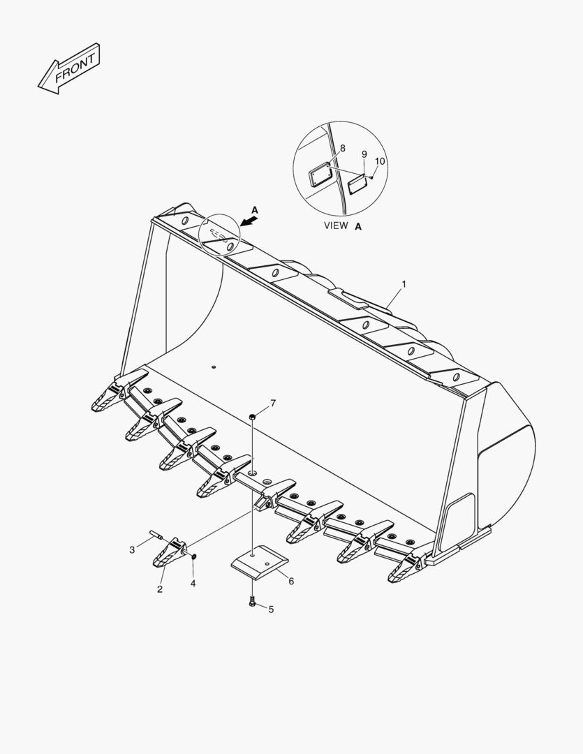 5600 BUCKET - 3.5гЋҐ (V-TYPE)