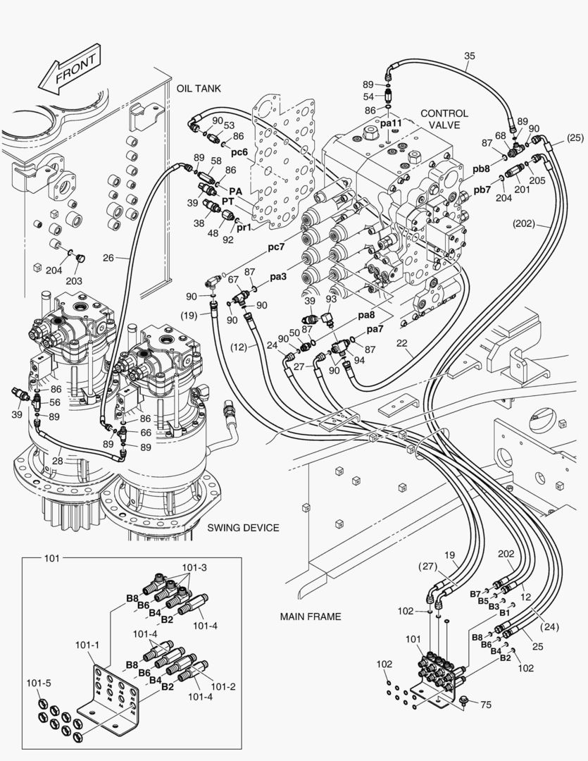 ТРУБОПРОВОД СЕРВОУПРАВЛЕНИЯ(3)