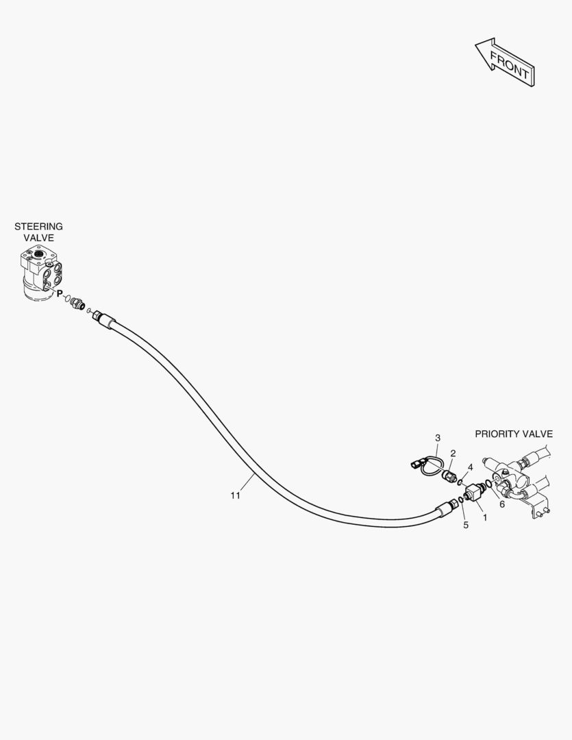 ПАТРУБКИ РУЛЕВОГО УПРАВЛЕНИЯ - EMR