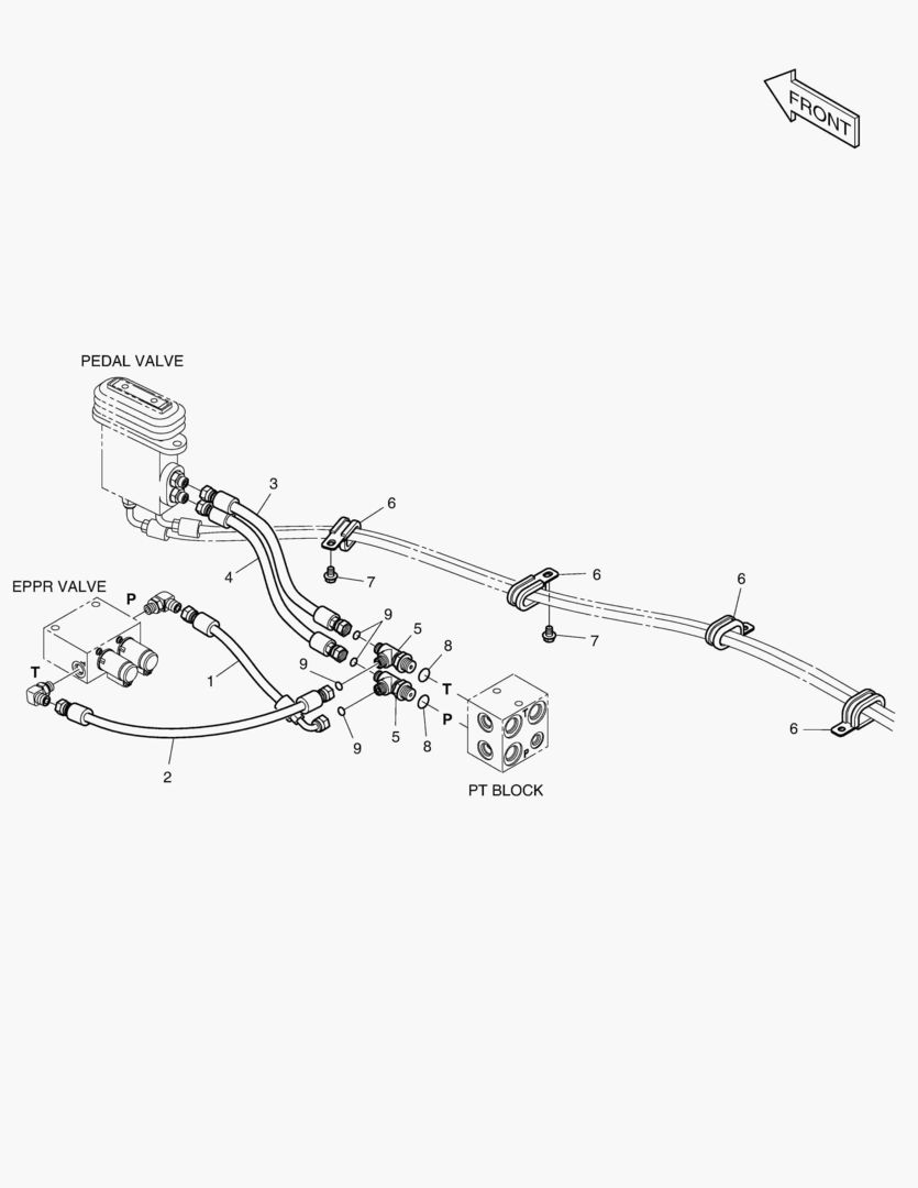 7020 PILOT PIPING - PE3C & ARTI