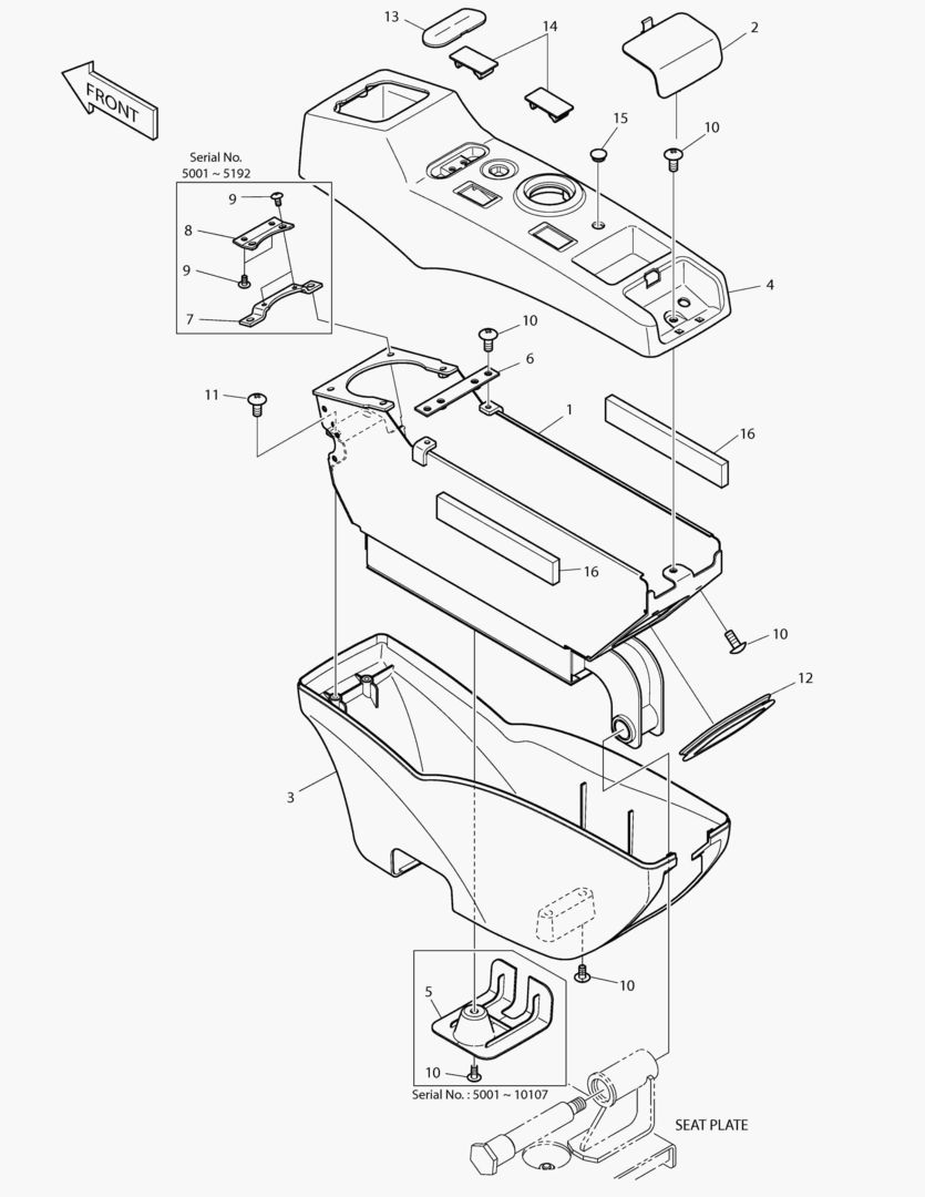 ПУЛЬТ УПРАВЛЕНИЯ - ПРАВОСТОРОННИЙ