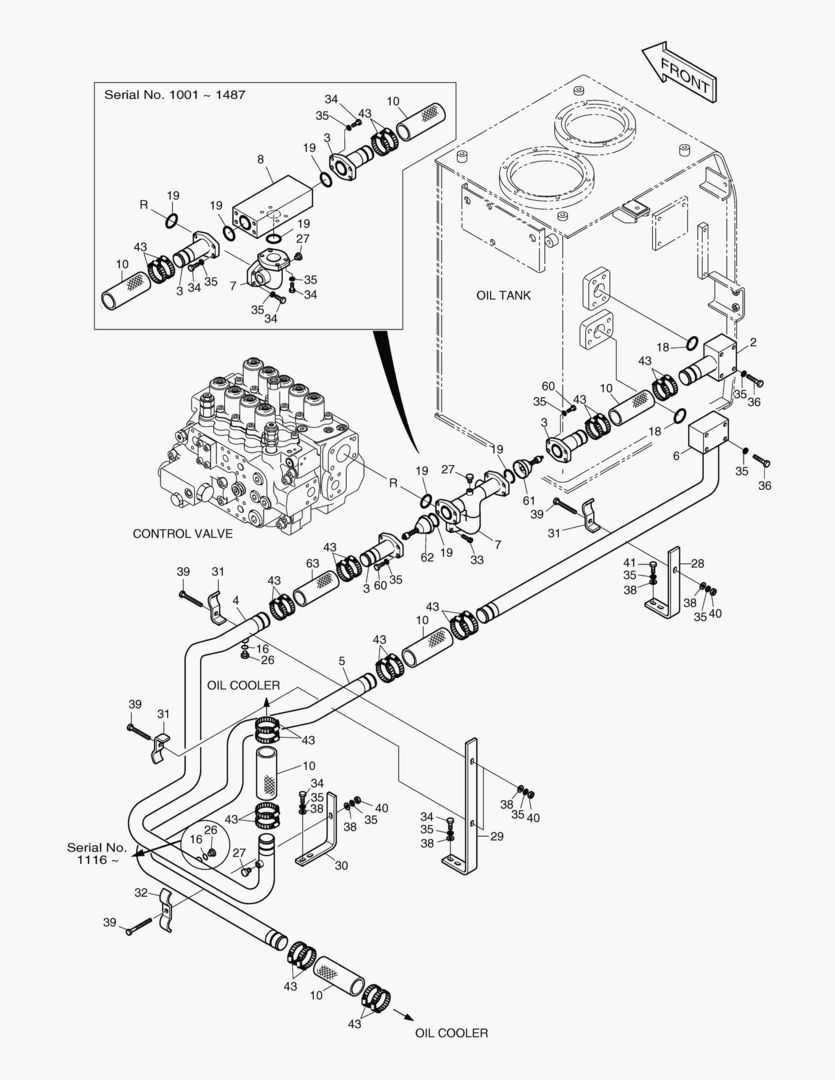 ТУБОПРОВОД МАСЛЯНОГО РАДИАТОРА(1)
