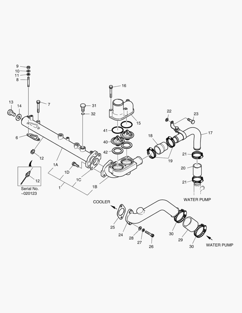 ТРУБА ВОДЯНОГО ОХЛАЖДЕНИЯ