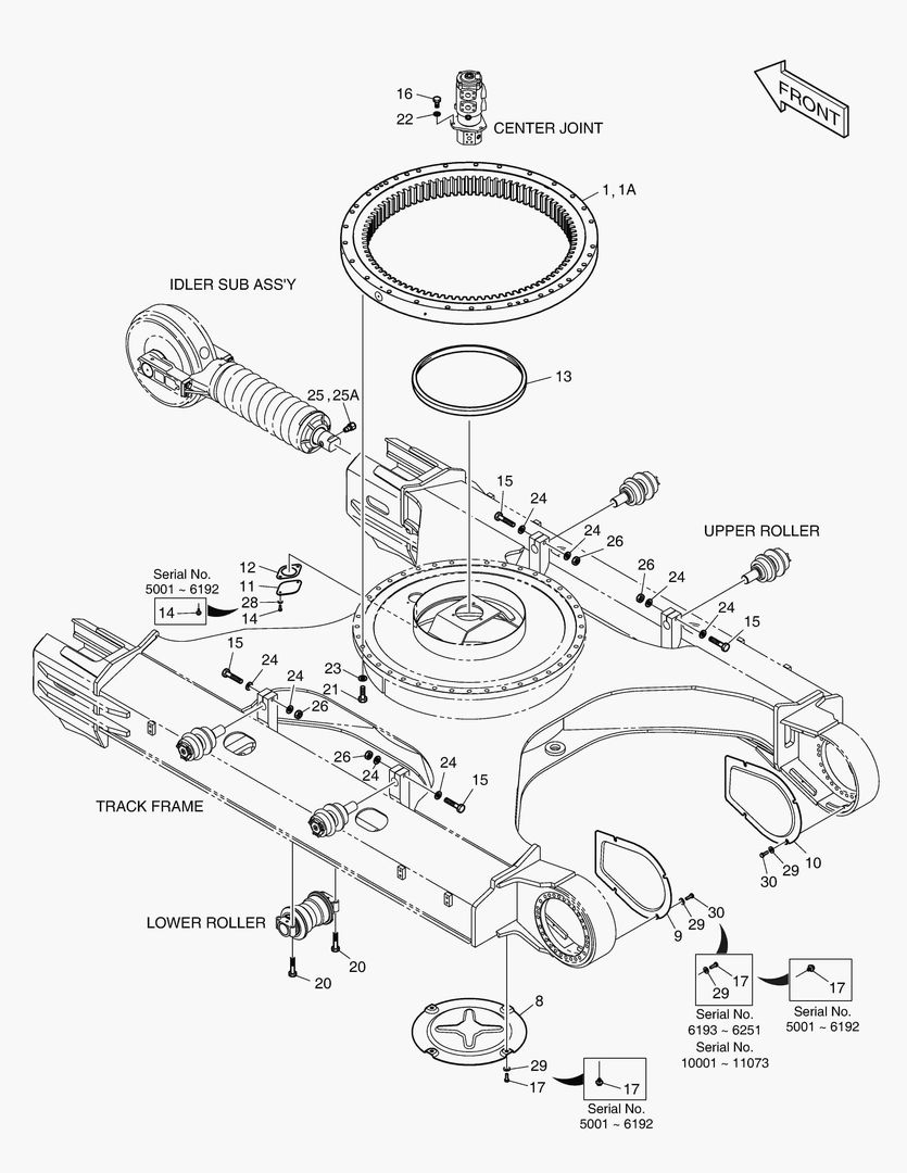 РАМА ГУСЕНИЦЫ