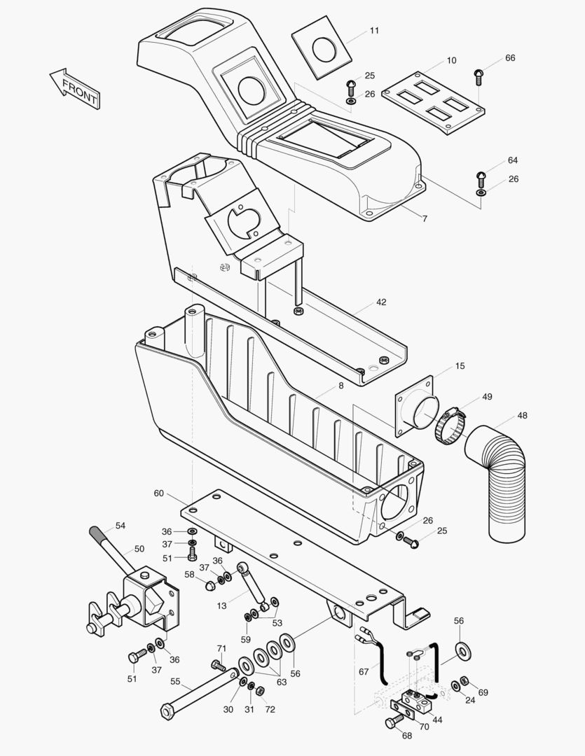 ПУЛЬТ УПРАВЛЕНИЯ-ЛЕВОСТОРОННИЙ