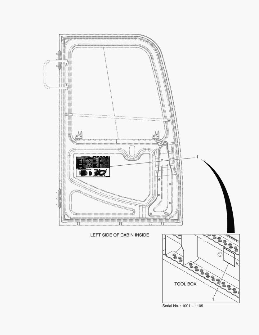 ПРЕДУПРЕЖДАЮЩАЯ ТАБЛИЧКА - СМАЗКА(ЭКСПОРТИРУЕМОЕ ОБОРУДОВАНИЕ)