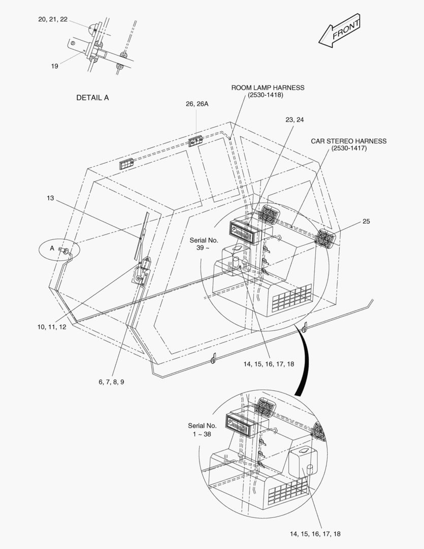 ЭЛЕКТРИЧЕСКИЕ ЗАПЧАСТИ(5)-КАБИНА