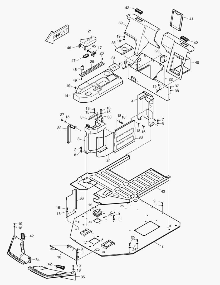 ПУЛЬТ УПРАВЛЕНИЯ-ДВА РЫЧАГА