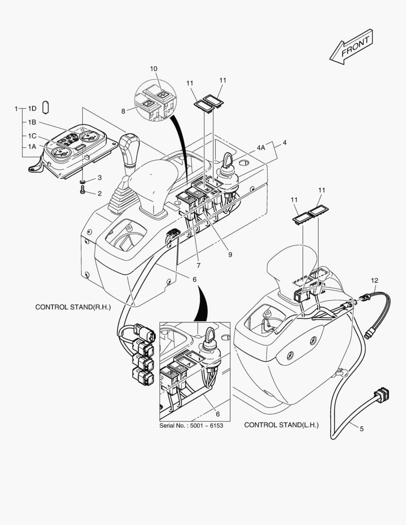 ЭЛЕКТРИЧЕСКИЕ ЗАПЧАСТИ - ПУЛЬТ УПРАВЛЕНИЯ