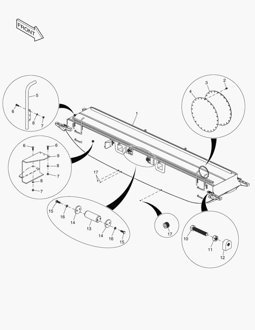 2120 PONTOON ASSEMBLY(L)
