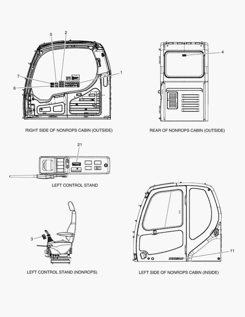 5440 NAME PLATE - CABIN [1061~]