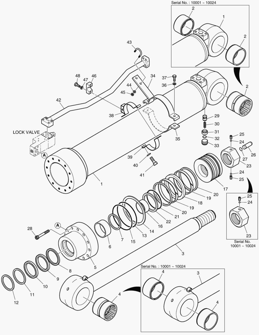 ЦИЛИНДР РУКОЯТИ-ГИДРОЗАМОК