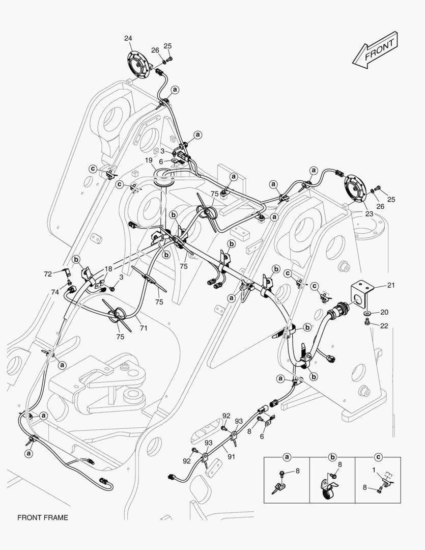ЭЛЕКТРИЧЕСКИЕ ЗАПЧАСТИ - ФРОНТАЛЬНЫЙ