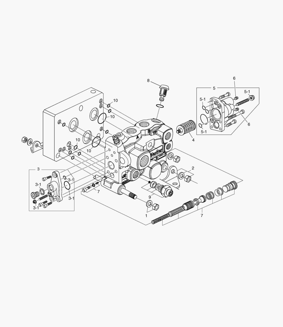 РЕГУЛИРУЮЩИЙ КЛАПАН - 3-Й КАТУШКИ