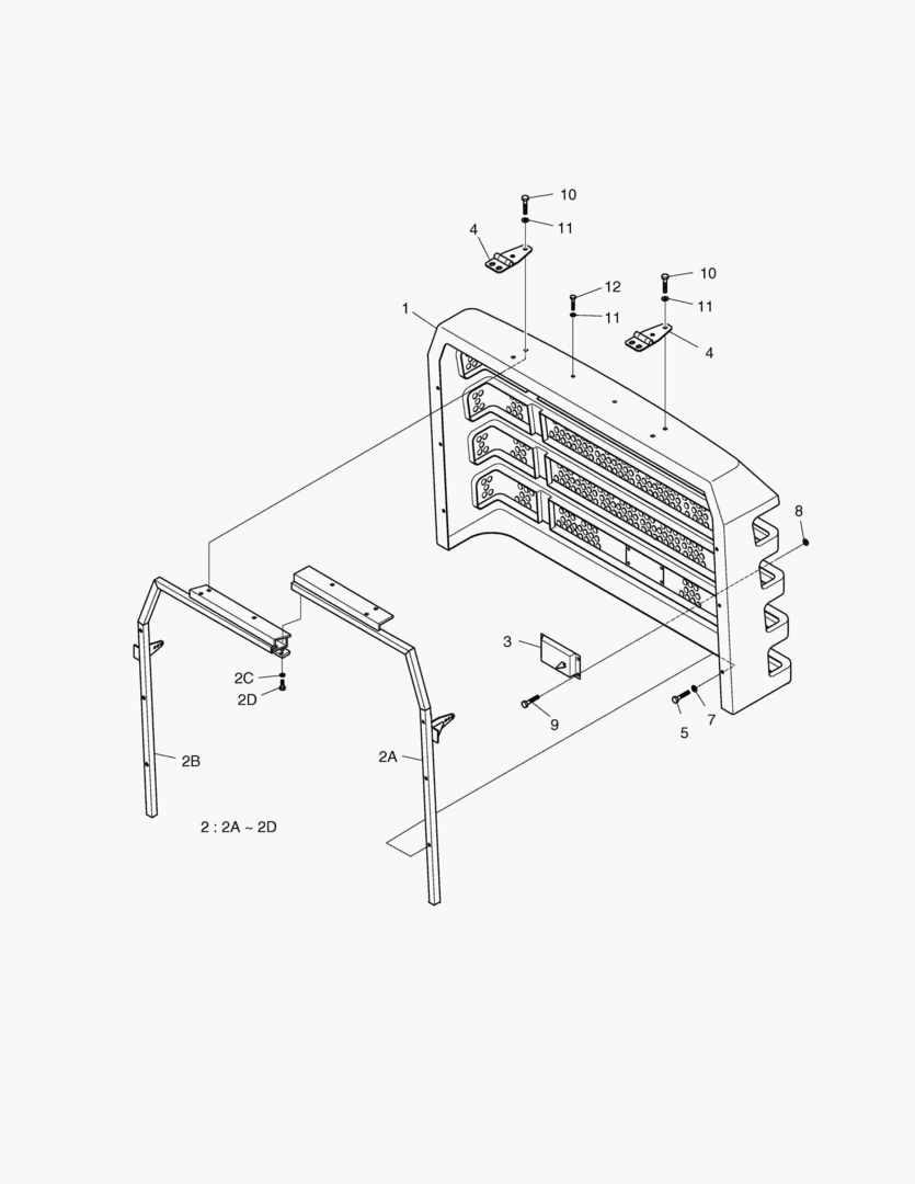 1426 RADIATOR GRILL [1101~]