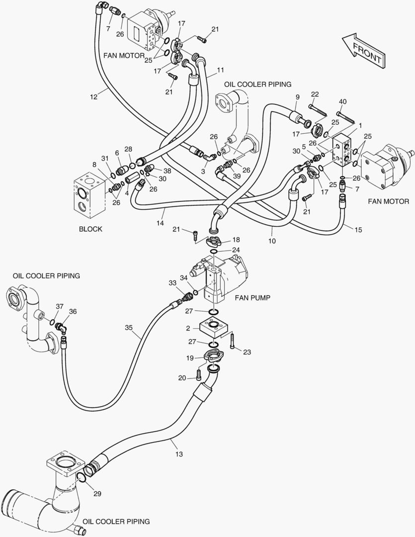 ГЛАВНАЯ МАГИСТРАЛЬ(6) - ПРИВОД ВЕНТИЛЯТОРА