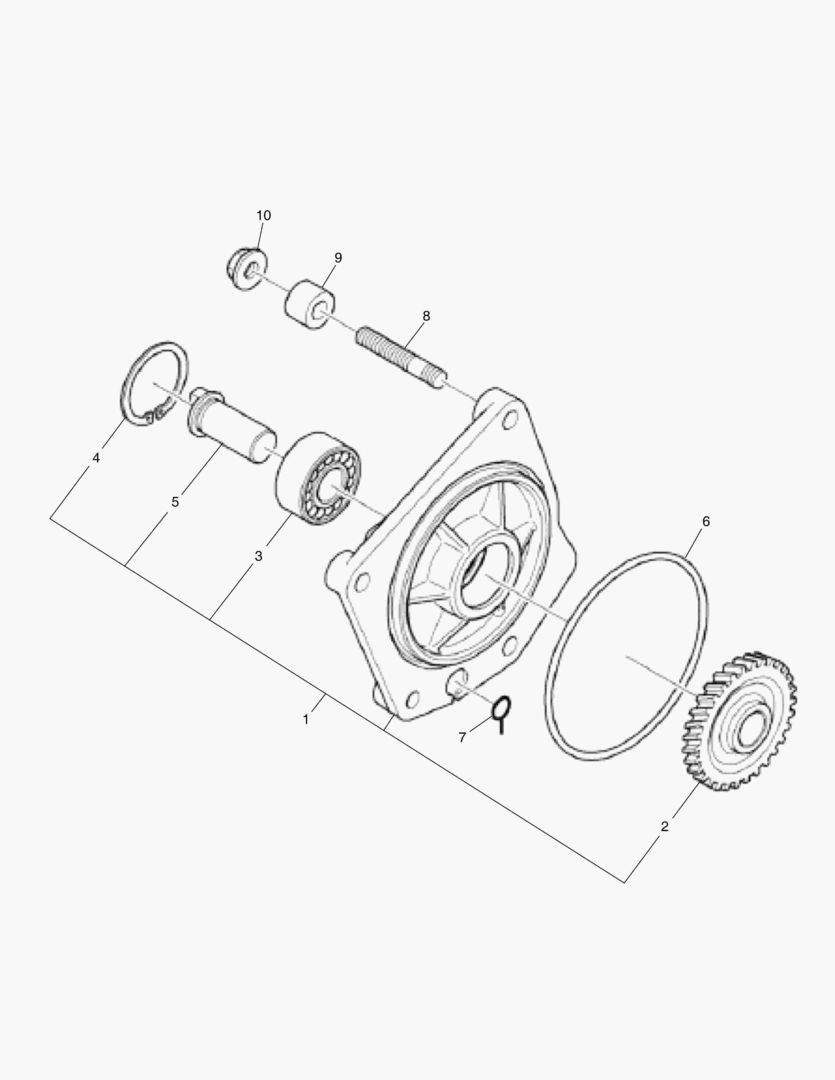 G010-72 FEED PUMP DRIVE