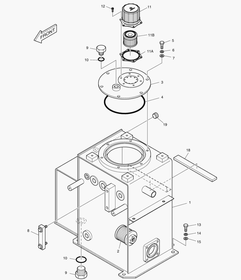 РЕЗЕРВУАР ДЛЯ МАСЛА