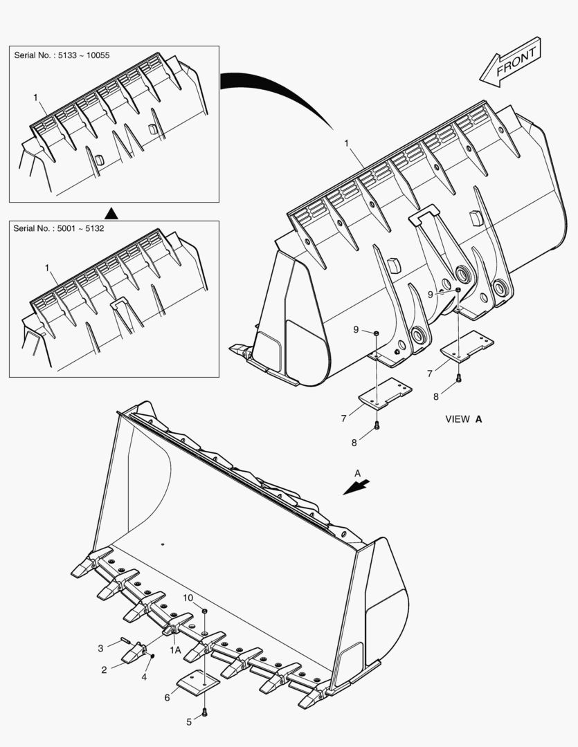 5310 BUCKET-4.5гЋҐ (V-TYPE)