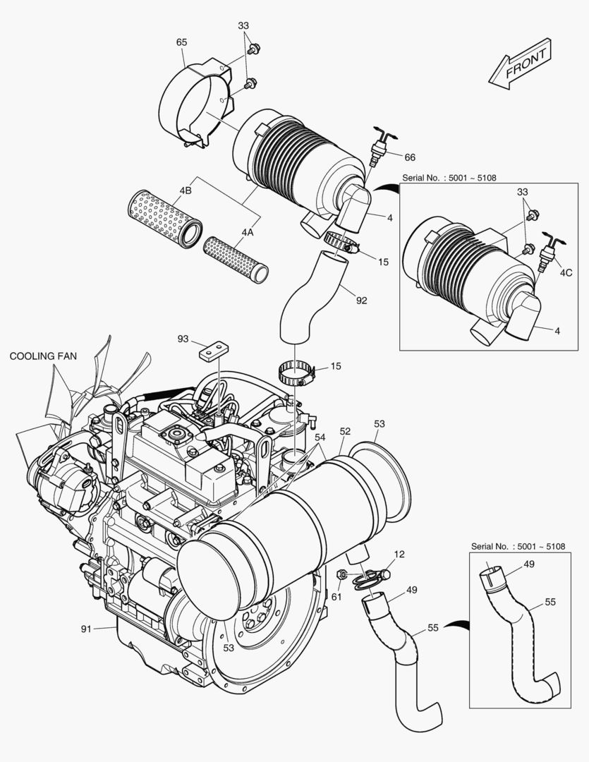 ВОЗДУХООЧИСТИТЕЛЬ - Tier 2