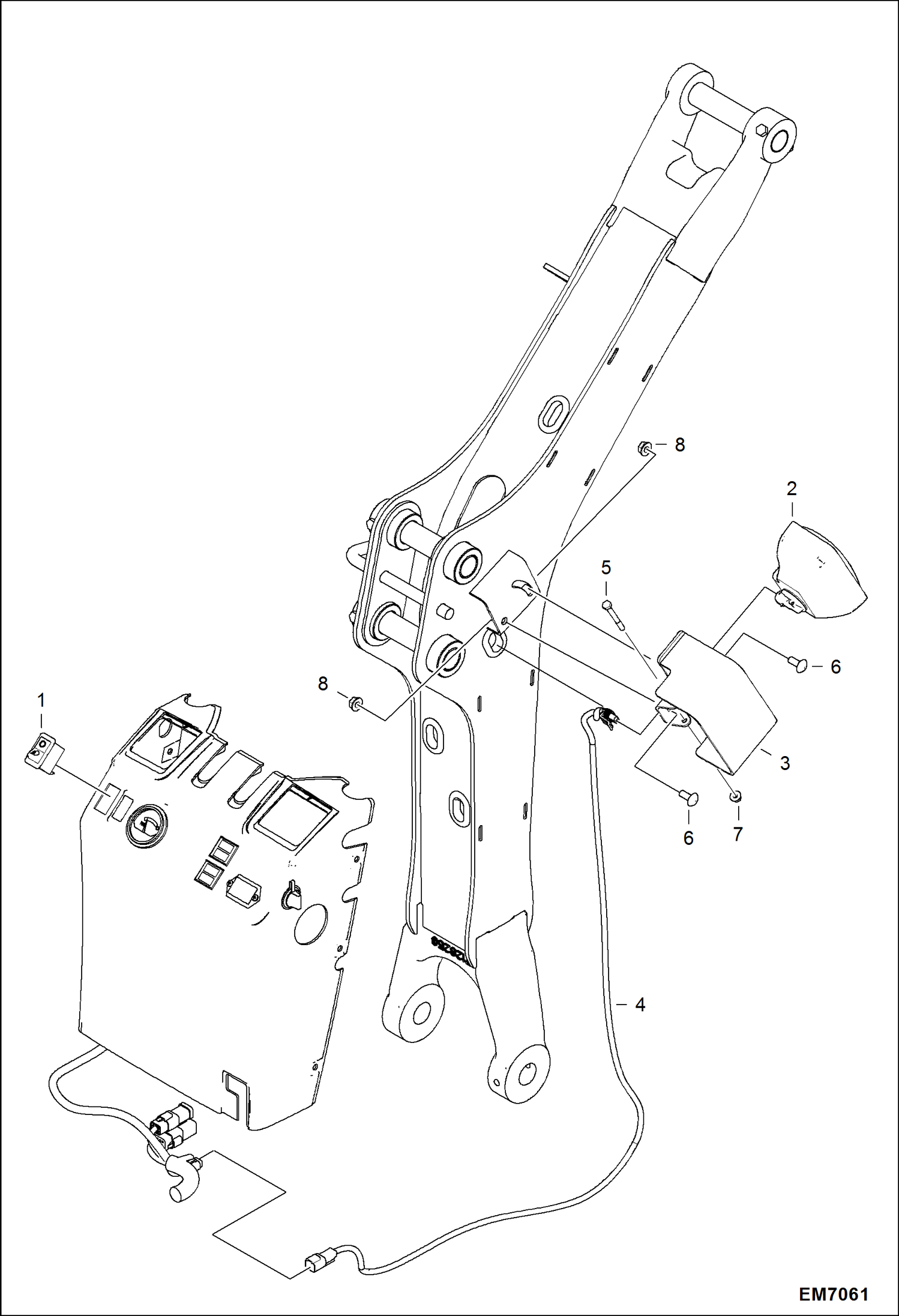 РАЗЪЕМ ДЛЯ ФАРЫ СТРЕЛЫ