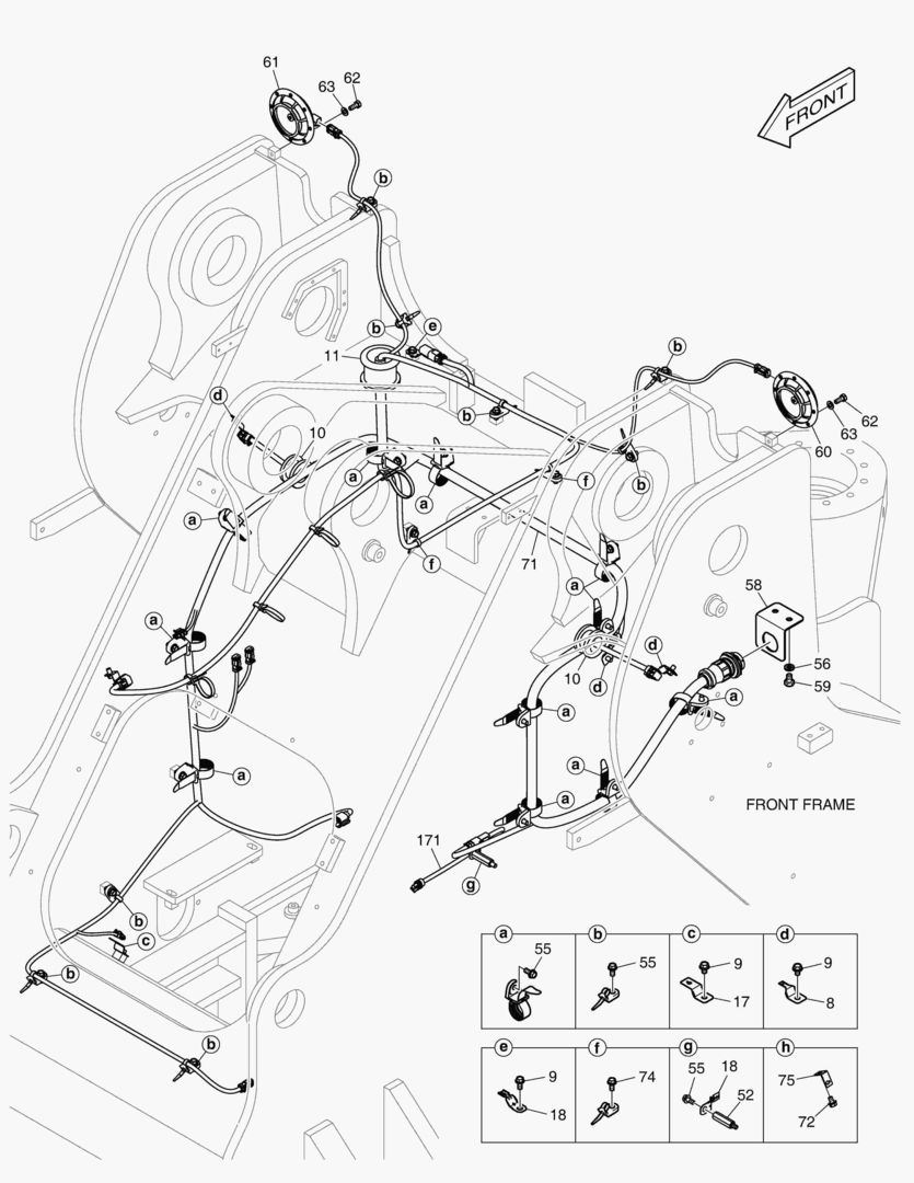 ЭЛЕКТРИЧЕСКИЕ ЗАПЧАСТИ - ФРОНТАЛЬНЫЙ