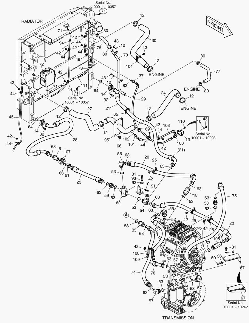 ТУБОПРОВОД МАСЛЯНОГО РАДИАТОРА (1)