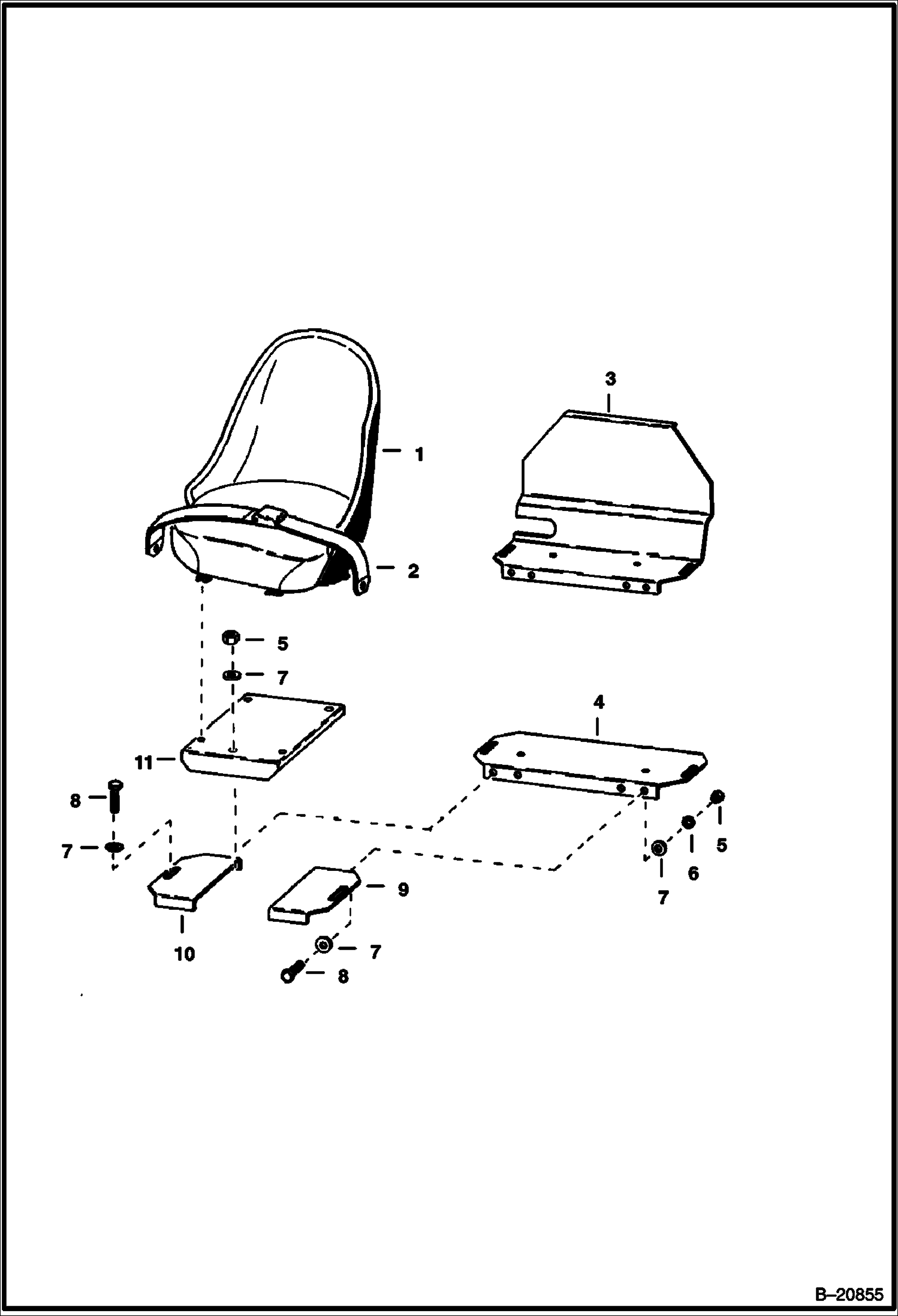 СИДЕНЬЕ И УСТАНОВКА СИДЕНЬЯ