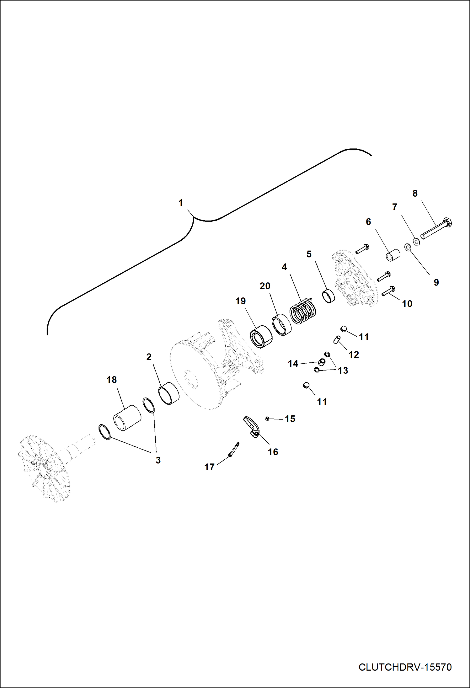 ПРИВОДНОЙ МЕХАНИЗМ, ПЕРВИЧНАЯ МУФТА