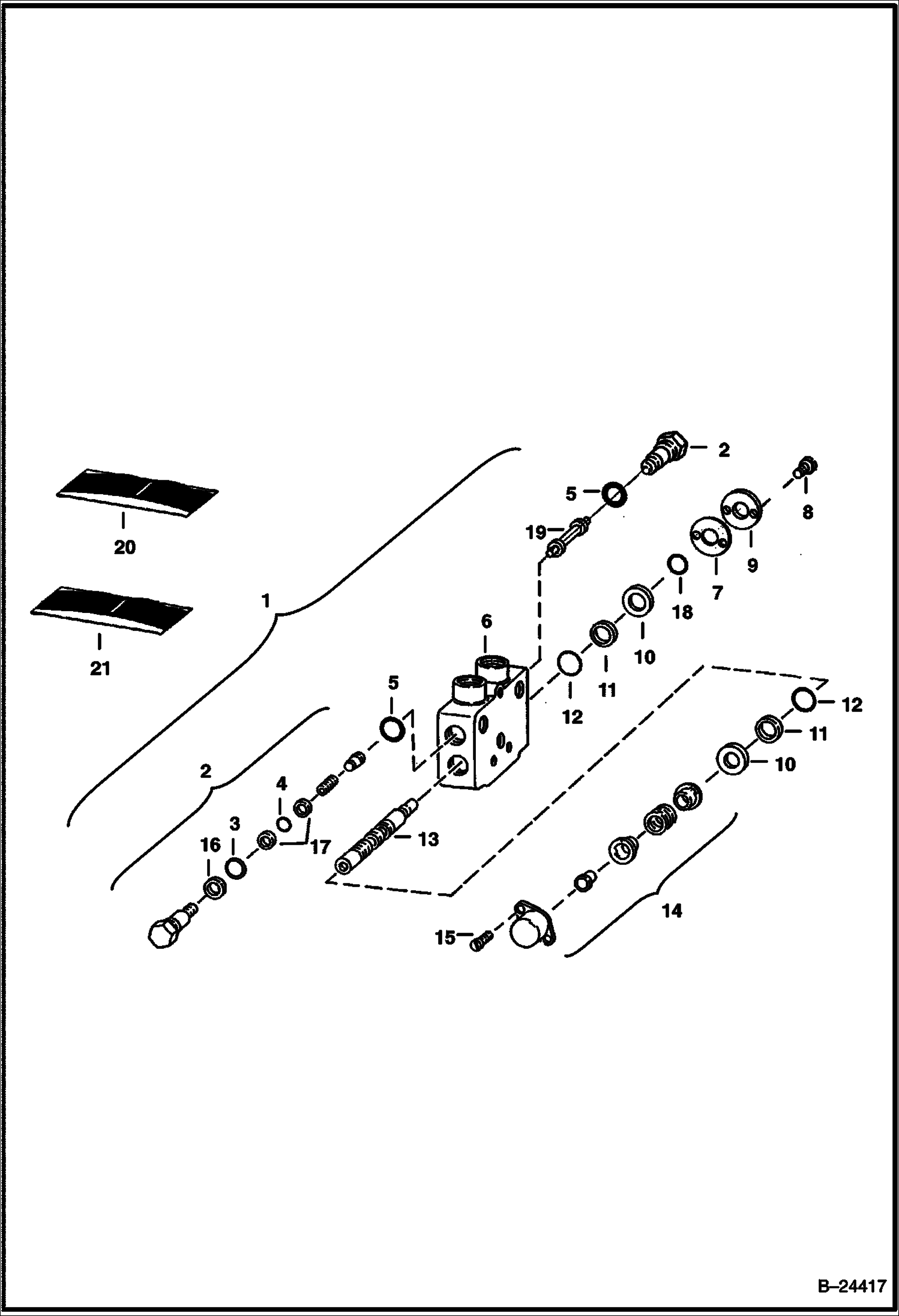 СЕКЦИЯ СТАБИЛИЗАТОРА 937S