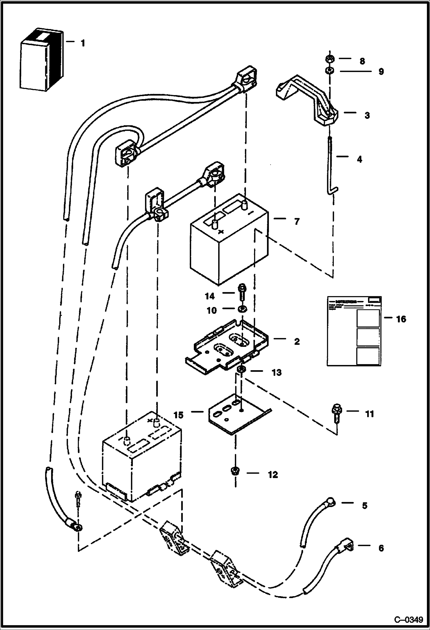 КОМПЛЕКТ АККУМУЛЯТОРОВ (ДВОЙНОЙ)