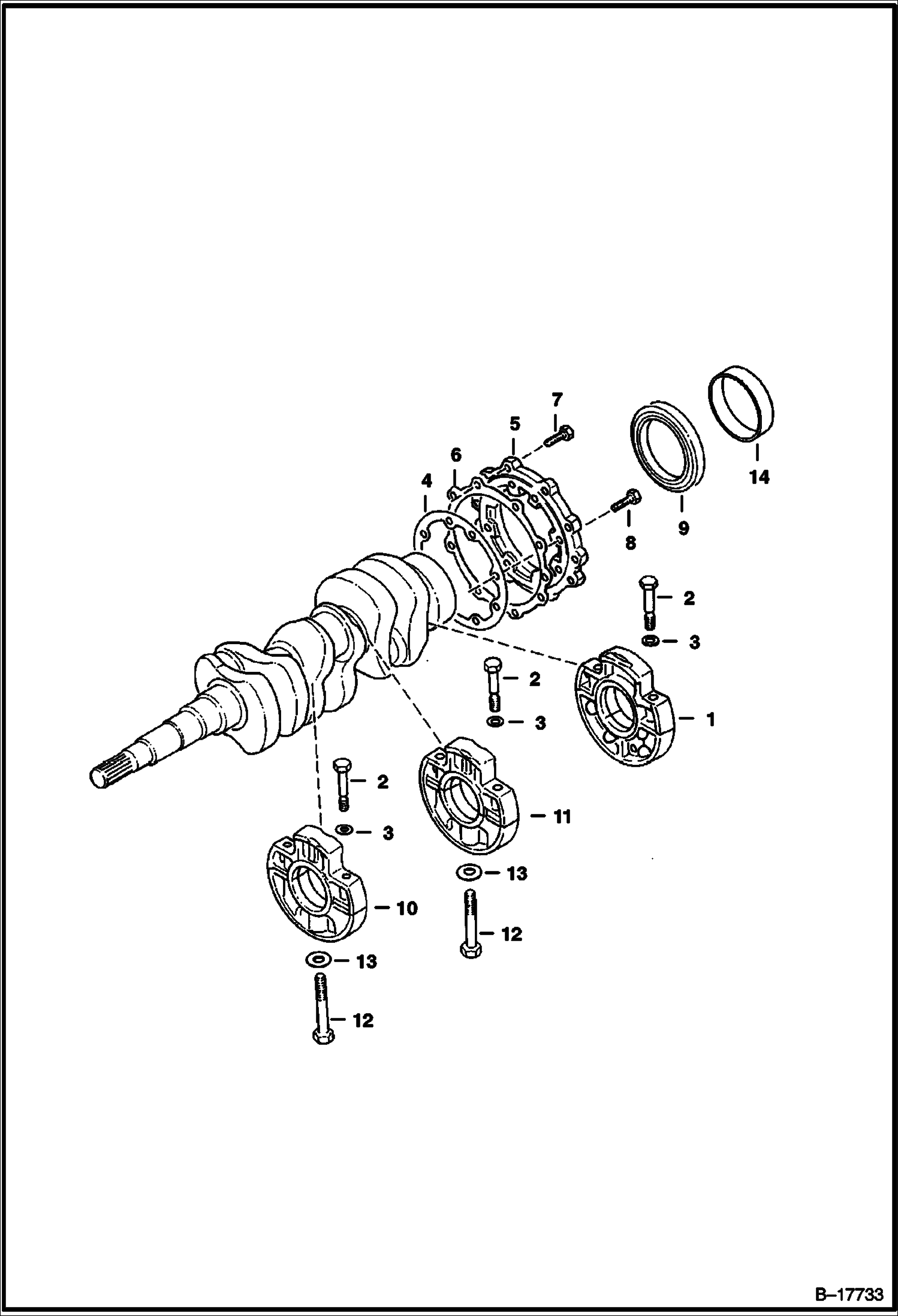 ОСНОВНОЙ КОРПУС ПОДШИПНИКА