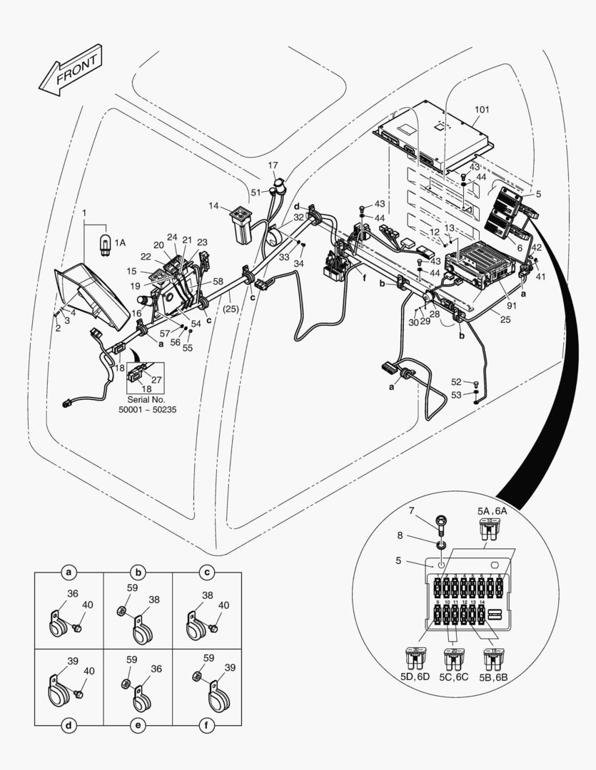 ЭЛЕКТРИЧЕСКИЕ ЗАПЧАСТИ - КАБИНА