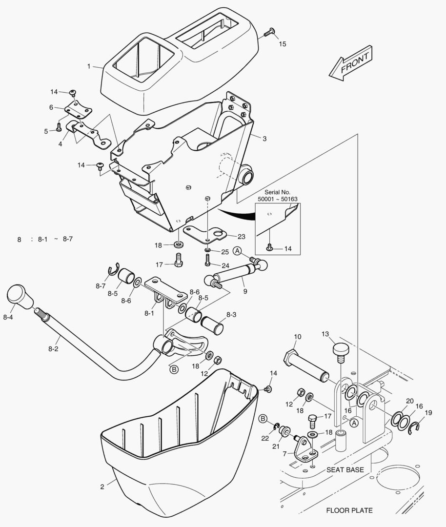ПУЛЬТ УПРАВЛЕНИЯ - ЛЕВОСТОРОННИЙ