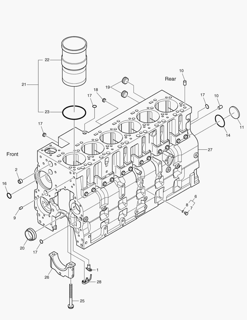 БЛОК ЦИЛИНДРОВ