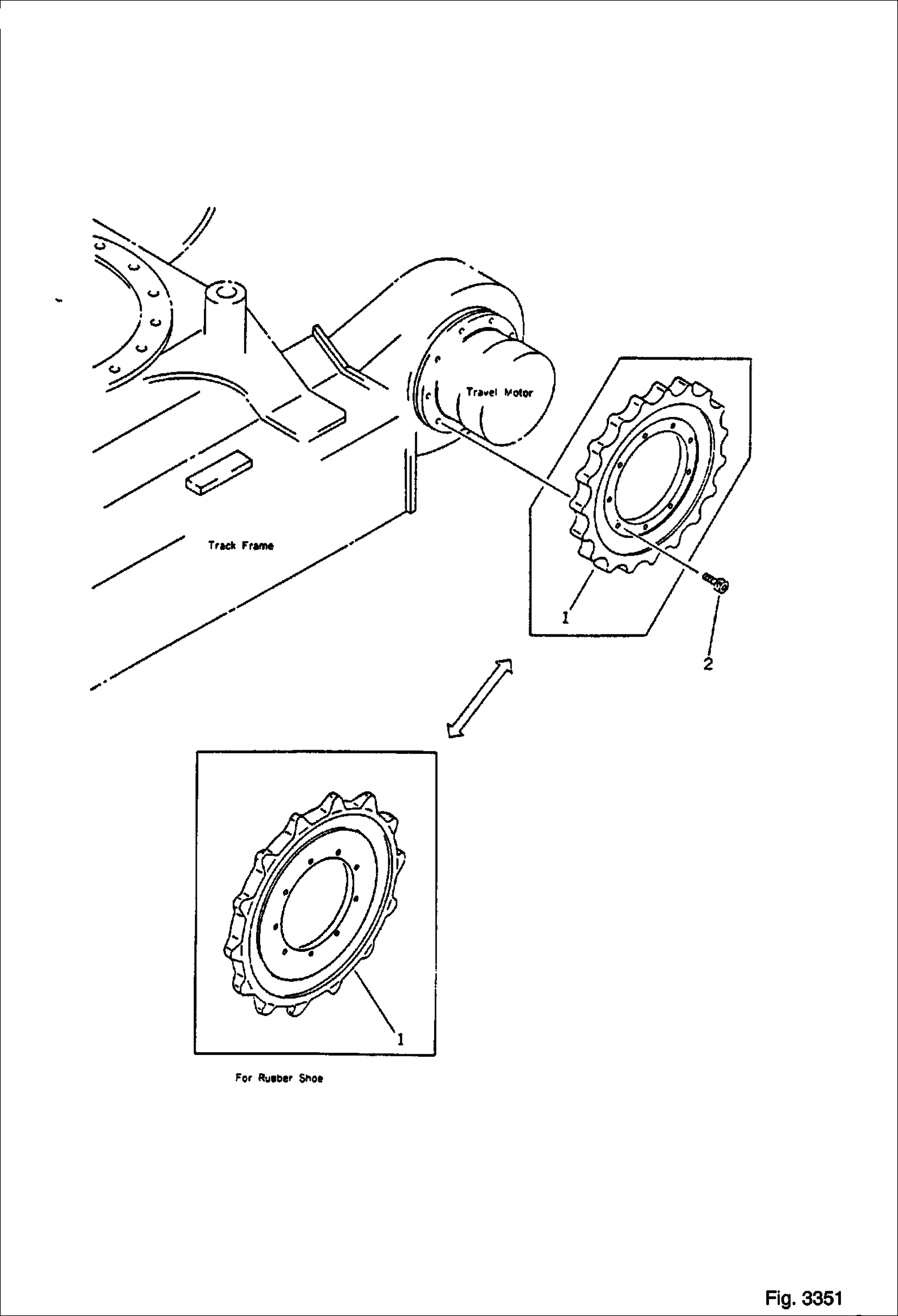 ВЕДУЩЕЕ КОЛЕСО ГУСЕНИЦЫ