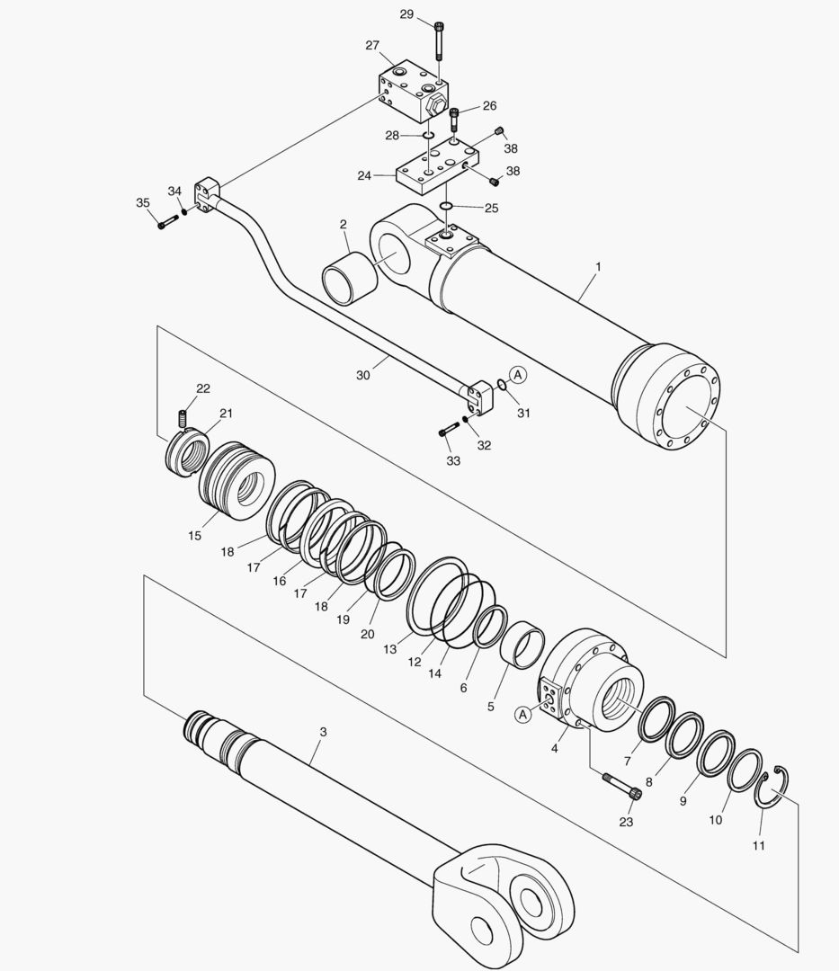 ДЕМОНТАЖ ЦИЛИНДРА ПРОТИВОВЕСА