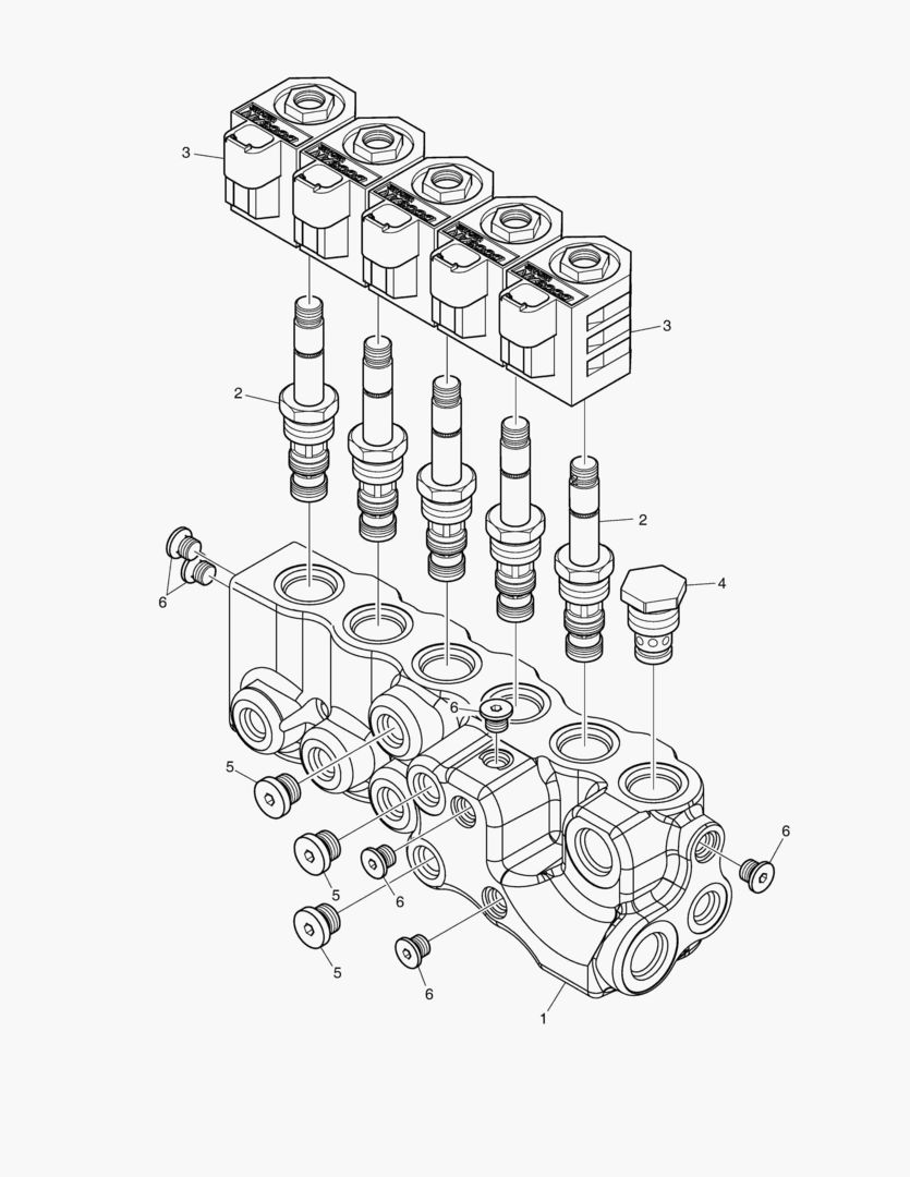 4270 SOLENOID VALVE - 5 SOL