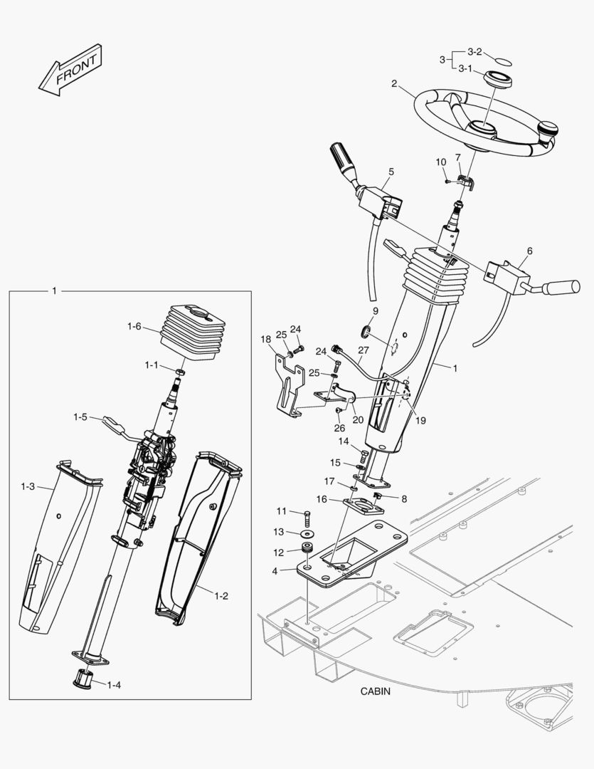 РУЛЕВОЕ УПРАВЛЕНИЕ В СБОРЕ