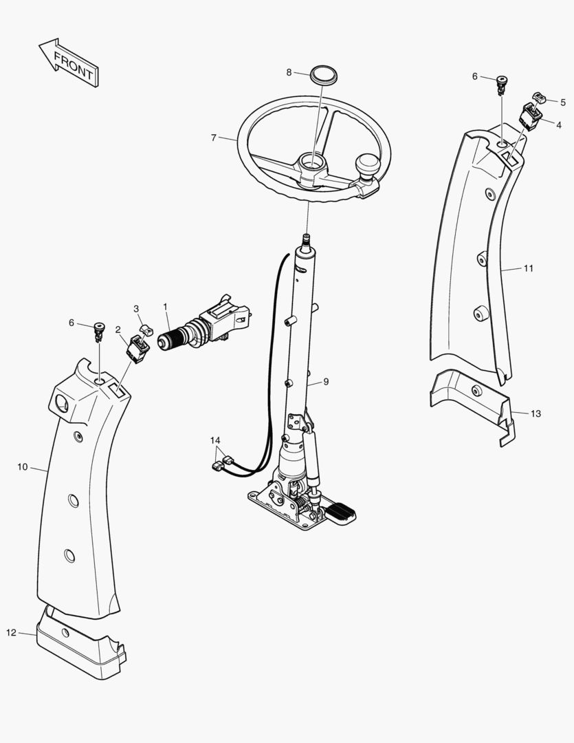 РУЛЕВАЯ КОЛОНКА В СБОРЕ